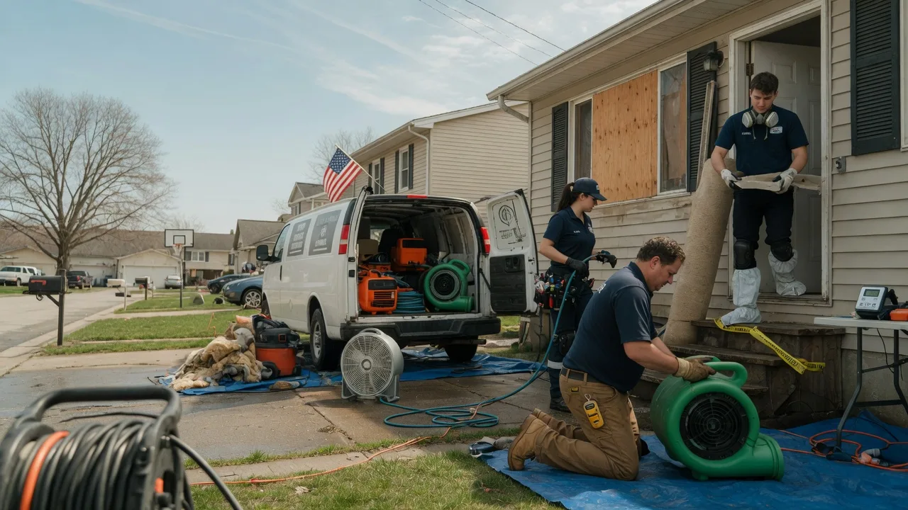 Water Damage Restoration in Longwood, NC near me